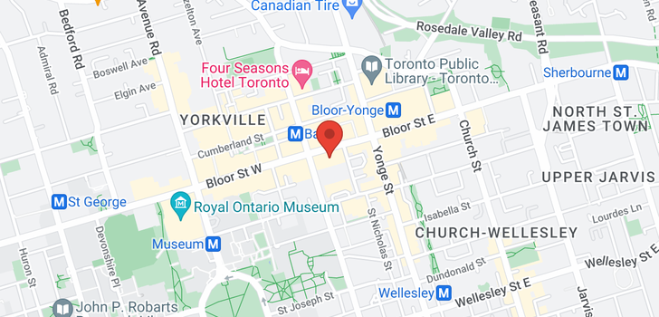 map of #1203 -55 BLOOR ST E
